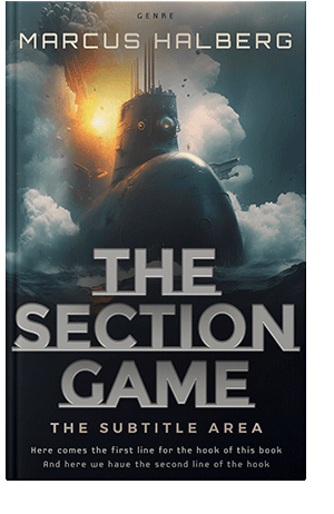 Pre Made Book Cover Mirage