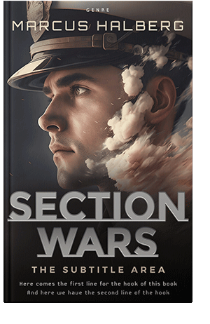 Pre Made Book Cover Thunder