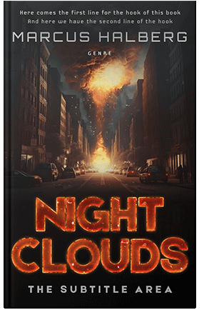 Pre Made Book Cover Cocoa Brown