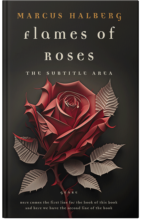 Front view of Premade Romance Book Cover - Zeus