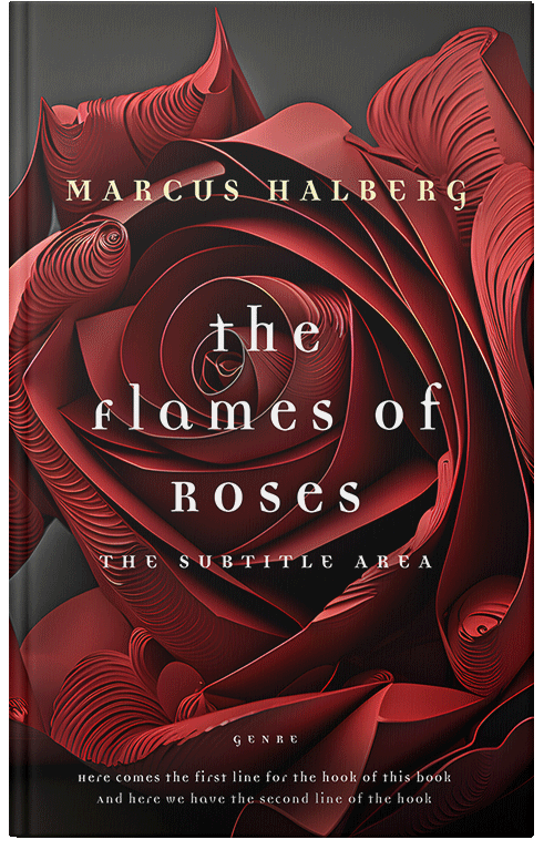 Front view of Premade Romance Book Cover - Coffee Bean