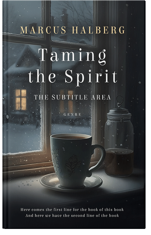 Front view of Shark #27061 - Premade Romance Book Cover