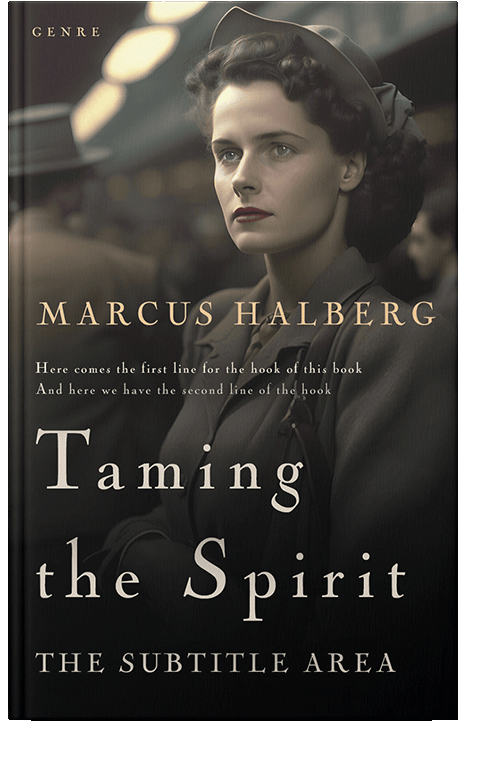 Front view of Dune #27074 - Premade Romance Book Cover