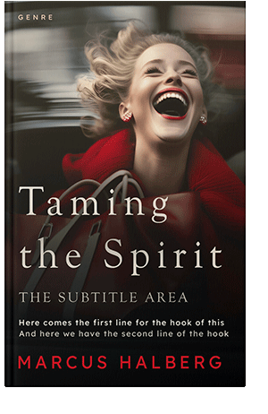 Pre Made Book Cover Night Rider