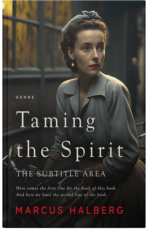 Front view of Premade Historical Book Cover - Tuatara