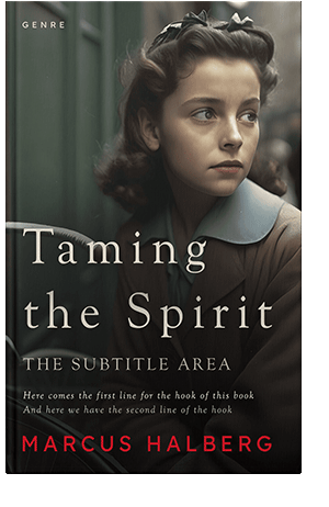 Pre Made Book Cover Log Cabin