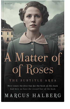 Pre Made Book Cover Bison Hide