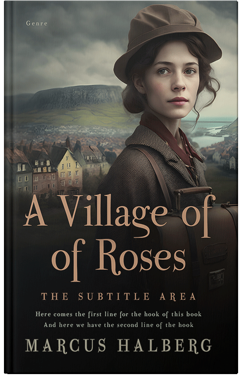 Front view of Cod Gray #27081 - Premade Romance Book Cover