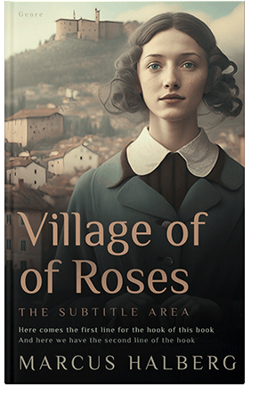 Pre Made Book Cover Akaroa