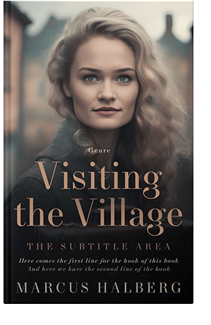 Pre Made Book Cover Rodeo Dust