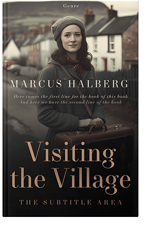 Pre Made Book Cover Dune