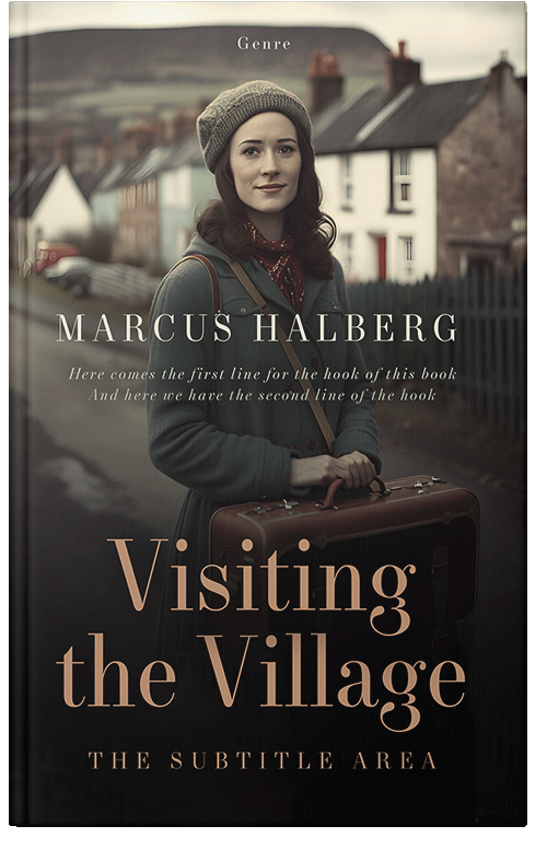 Front view of Dune #27086 - Premade Historical Book Cover