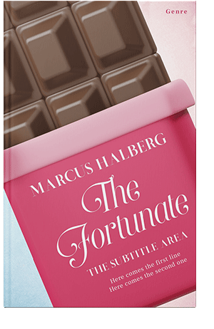 Pre Made Book Cover Chestnut Rose