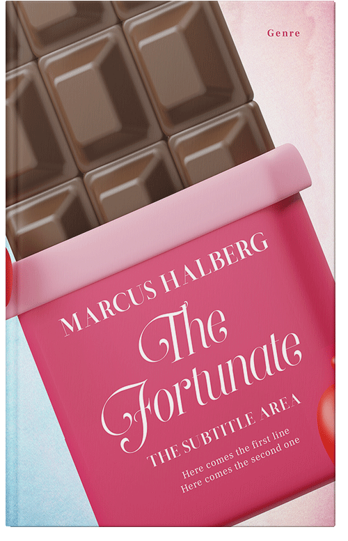 Front view of Chestnut Rose #27090 - Premade Romance Book Cover