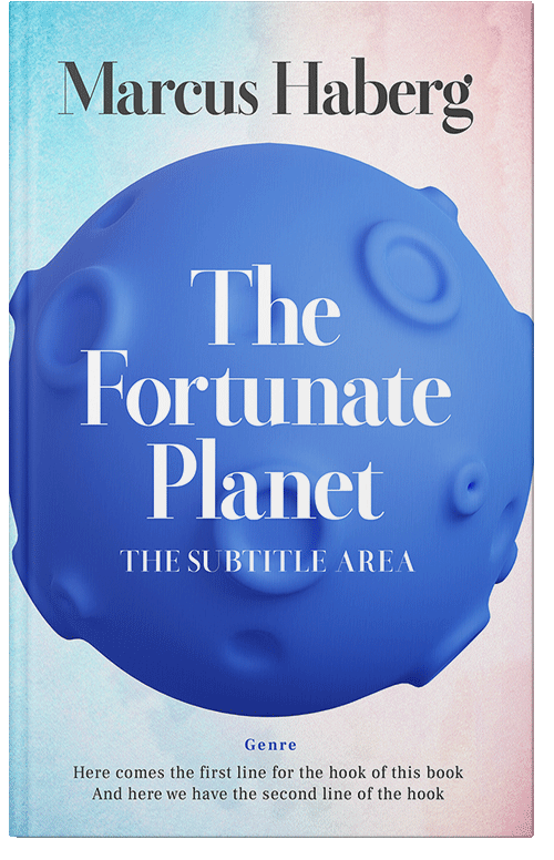 Front view of Mariner #27094 - Premade Children's Book Cover