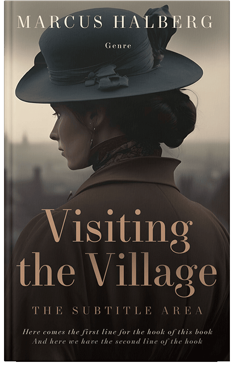 Front view of Zeus #27109 - Premade Historical Book Cover