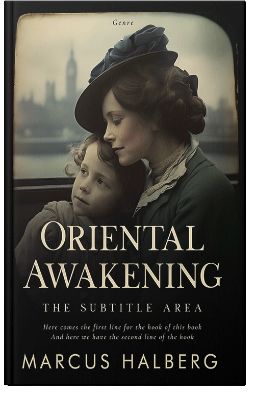 Front view of Coral Reef #27114 - Premade Historical Book Cover