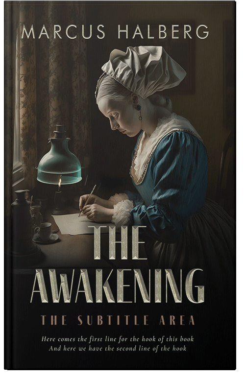 Front view of Premade Romance Book Cover - Zeus