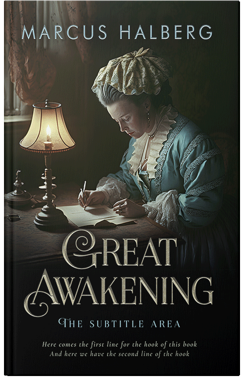 Front view of Rangoon Green #27117 - Premade Romance Book Cover