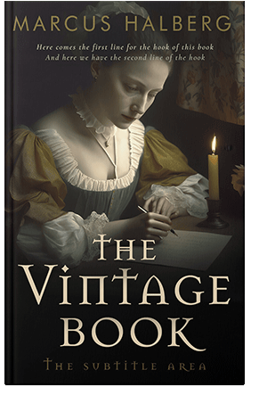 Pre Made Book Cover Zeus