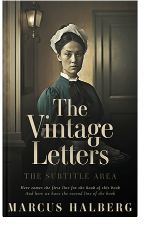 Pre Made Book Cover Rangoon Green