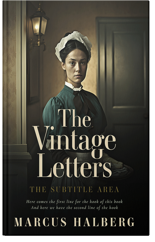 Front view of Premade Historical Book Cover - Rangoon Green