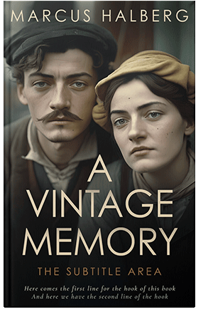 Pre Made Book Cover Rangoon Green