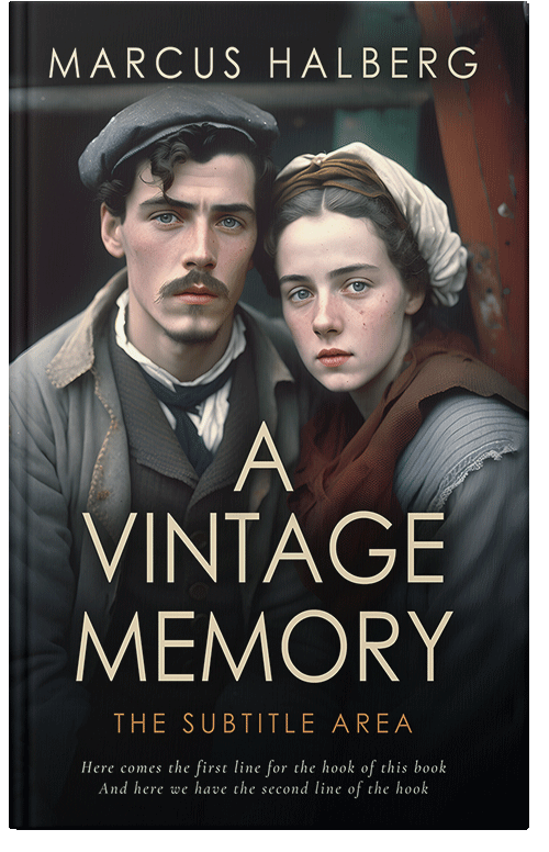 Front view of Vanilla #27129 - Premade Romance Book Cover