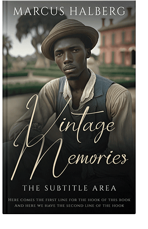 Pre Made Book Cover Log Cabin