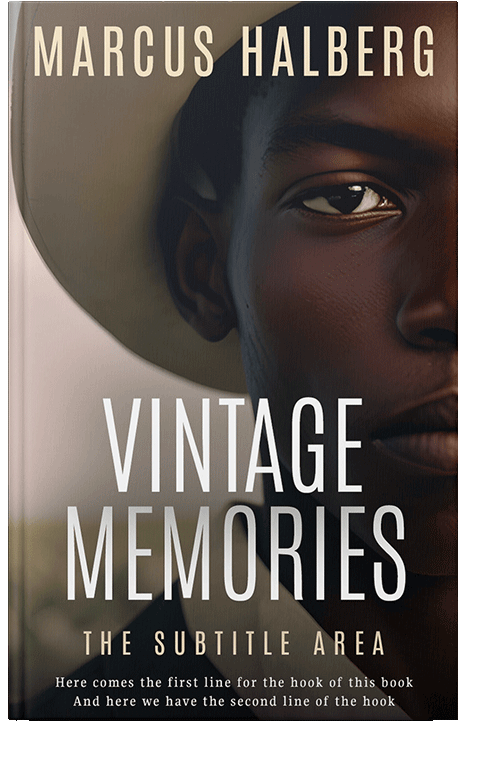 Front view of Cocoa Brown #27134 - Premade Historical Book Cover