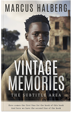 Pre Made Book Cover Merlin