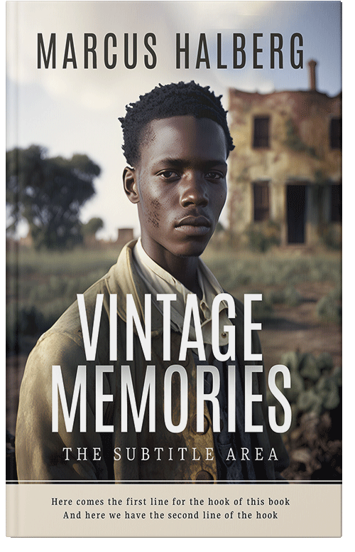 Front view of Merlin #27136 - Premade Historical Book Cover