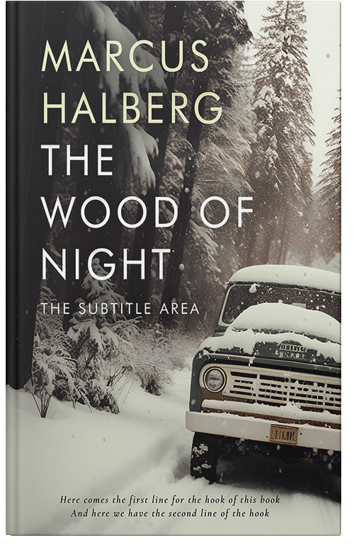 Front view of Premade Mystery & Thriller & Suspense Book Cover - Dune