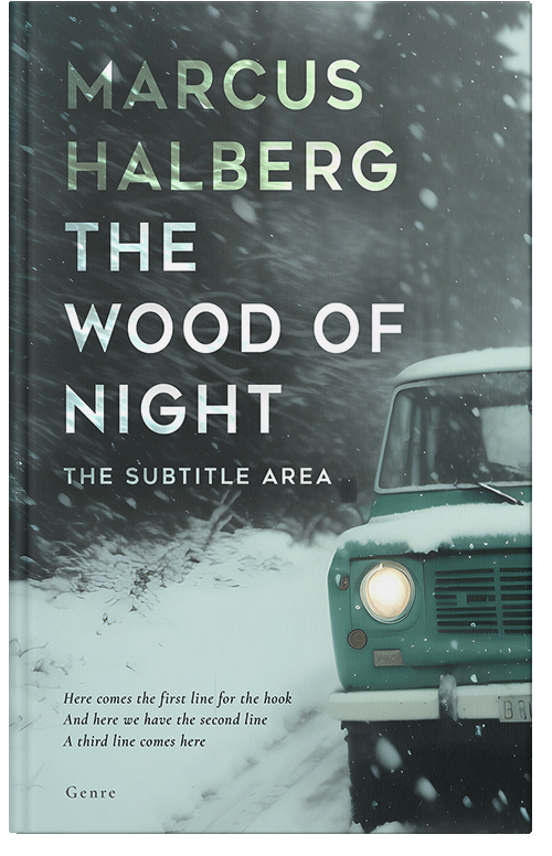 Front view of Cape Cod #27142 - Premade Mystery & Thriller & Suspense Book Cover