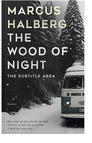 Pre Made Book Cover Shark