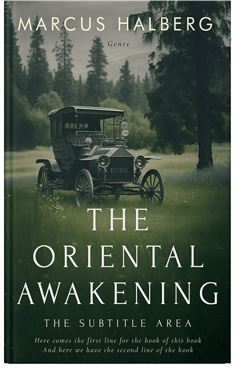 Front view of Celtic #27144 - Premade Historical Book Cover