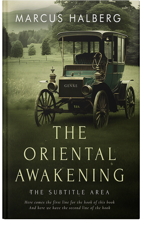 Front view of Premade Historical Book Cover - Eternity