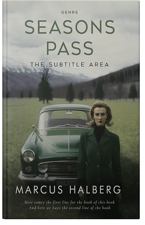 Front view of Gray Nickel #27147 - Premade Travel Book Cover