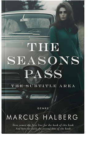 Pre Made Book Cover Outer Space