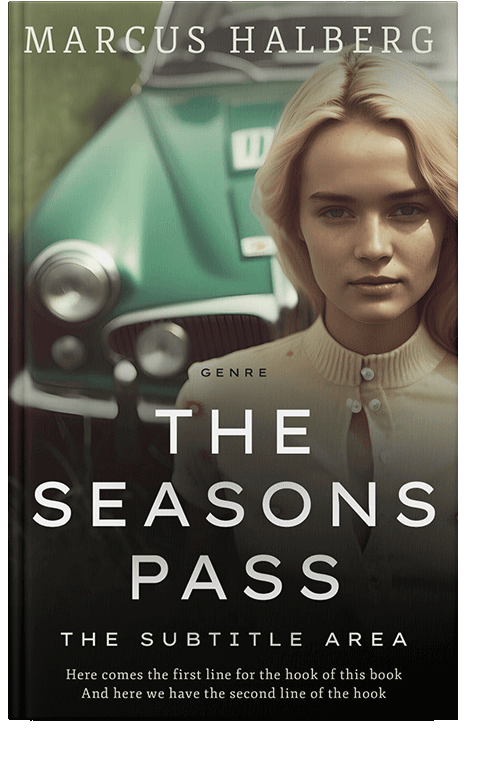 Front view of Rangitoto #27149 - Premade Travel Book Cover