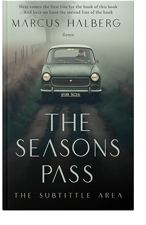 Pre Made Book Cover Outer Space