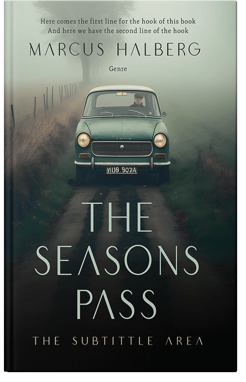 Front view of Outer Space #27151 - Premade Mystery & Thriller & Suspense Book Cover