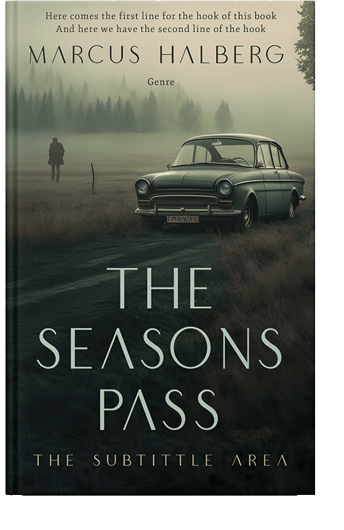 Front view of Bison Hide #27153 - Premade Mystery & Thriller & Suspense Book Cover