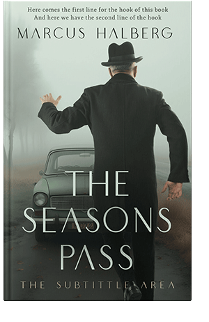 Pre Made Book Cover Tasman