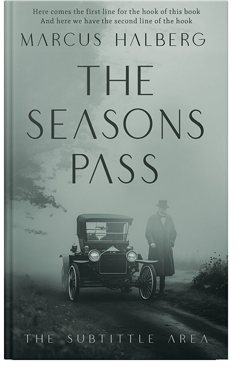 Front view of Edward #27155 - Premade Historical Book Cover | BookCoverZone