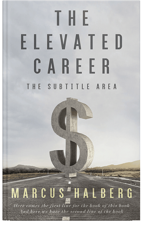 Front view of Iron #27169 - Premade Business Book Cover