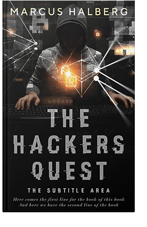 Pre Made Book Cover Heathered Gray