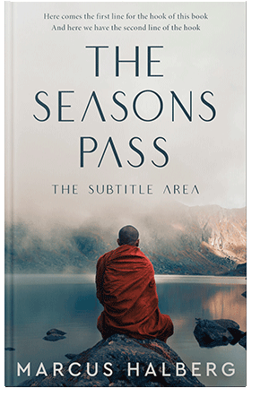 Pre Made Book Cover Oxford Blue