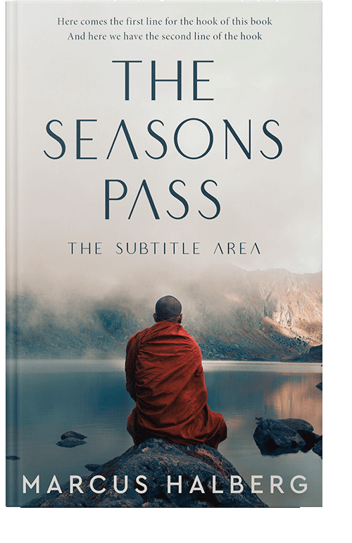 Front view of Oxford Blue #27177 - Premade Religion & Spirituality Book Cover