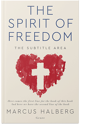 Pre Made Book Cover Ecru White